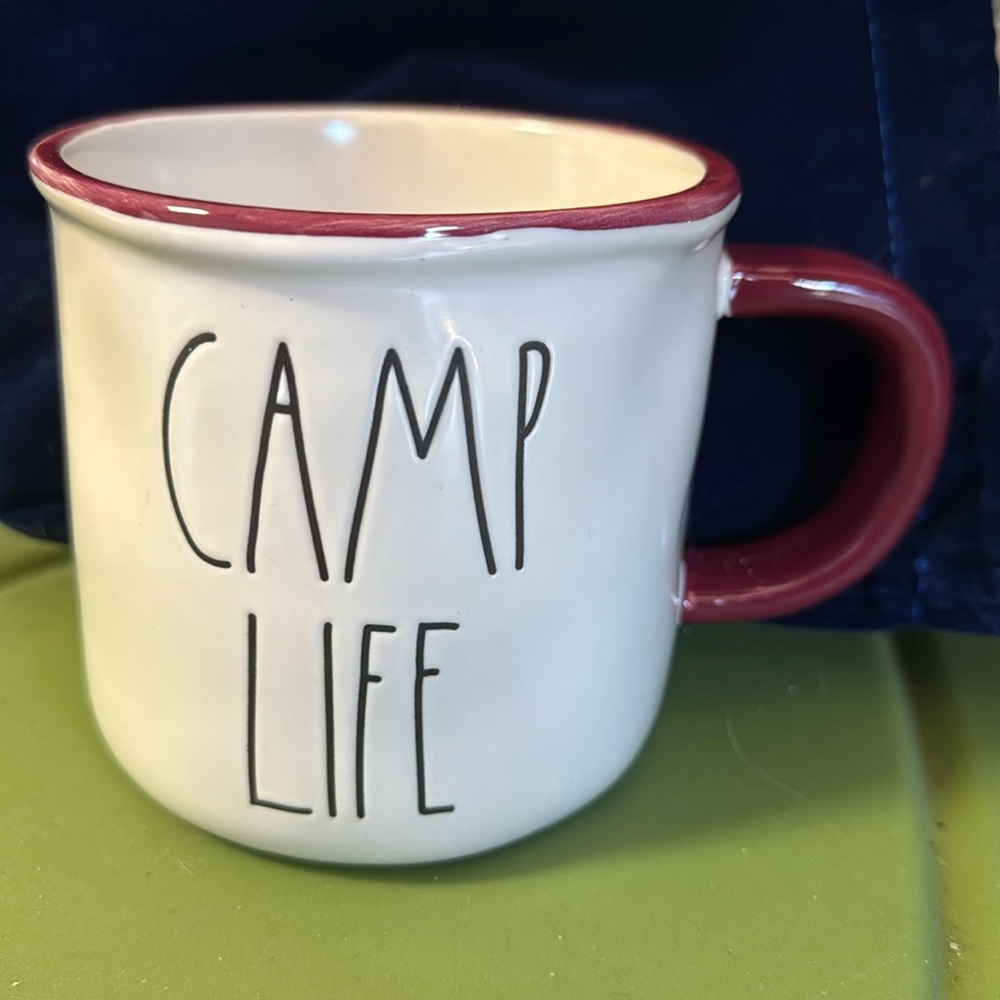 NWOT Rae Dunn Camp Life Coffee Mug